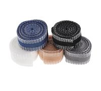 NUOBESTY 5 Rolls Hem Tape for Pants Iron-on Trouser Hemming Tape with Strong Adhesion Quick and Easy Hem Adjustment Self-adhesive Polyester Strip for Jeans