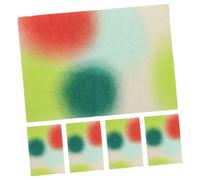 NUOBESTY 5 Sheets Gradient Color Bouquet Wrapping Paper Soft Textured Floral Wrap for Flowers Gifts Sturdy Tear-resistant Paper for Weddings Parties DIY Crafts and Festive Celebrations