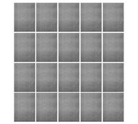 NUOBESTY 50 Sheets Graphite Transfer Paper A4 Size Black Single-Sided Carbon Transfer Paper Resistant to Breakage for Art Projects and Fashion Design