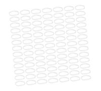 NUOBESTY 500 Count Mini Hair Elastics Disposible Rubber Bands for Hair Perfect for Braids Styles