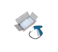 NUOBESTY 5000pcs Clothing Micro-sewing Gun Tagging Gun Barbs Label Tagging Tool Garment Price Tag Device