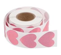 NUOBESTY 500Pcs Love Heart Tanning Stickers for Sunbed Self-Adhesive Body Stickers for Summer Beach Decor Unique Heart-Shaped Tanning Labels for Indoor Outdoor Use
