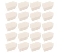 NUOBESTY 50pcs Disposable Powder Puff Made of Synthetic Latex, Lightweight and Easy to Store, Designed a Facial Powder Puff for Makeup Artists and Beginners to Apply Entire Face Makeup