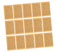 NUOBESTY 50pcs Euro Savings Jar Stickers Self Adhesive Money Bank Labels for Budgeting and Financial Organization Beige Target Decals for Piggy Banks and Savings Jars