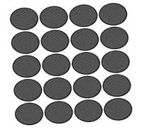 NUOBESTY 50pcs Pvc Dust Cover Speaker Net Camera Lens Protector Adhesive Mesh Sticker for Electronic Products