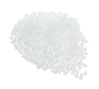 NUOBESTY 550Pcs UV Clear Plastic Beads Color Changing in Sunlight Translucent UV Reactive Beads for Jewelry Making DIY Bracelets Necklaces