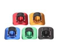 NUOBESTY 5pcs Bike Brake Cable Clip with Adhesive Seat Plastic Cable Clamp | Simple Structure, Firm Attachment, Easy to Use for Riding Activity, Suitable for Front Derailleur Cross Hooks and Brake Lines