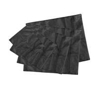 NUOBESTY 5pcs Black Fine Mesh Laundry Wash Bags for Washing Machine, Polyester Material with Zipper Closure, Protect Delicate Fabrics and Reduce Fabric Damage, for Home and Travel Use