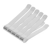 NUOBESTY 5pcs Candle Extinguishing Gadget Silver Stainless Steel Clamp Lightweight Fire Extinguisher for Candle Safety