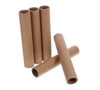 NUOBESTY 5pcs Cardboard Cylinder Mailing Tubes Round Containers for Shipping Art Prints Maps and Documents Portable Lightweight Protective Design for Professional Use