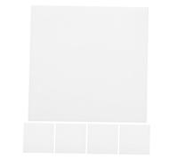 NUOBESTY 5pcs Ceramic Glazing Tools Heat Resistant Fiber for Pottery Cup Bottom Glaze Catcher Nonstick Coated Insulation Gasket Paper Kiln Craft Accessory
