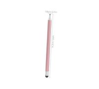 NUOBESTY 5pcs Dual-tip Stylus Pens for Touch Screens High Sensitivity Soft Tips for Phones Tablets Portable Precision Drawing Writing Pens Black White Silver Pink Blue
