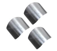 NUOBESTY 5pcs Finger Protector Finger Care Protector Stainless Steel Silver Easy to Use Kitchen Cutting Protection Tool for Cooking Housewife and Chef