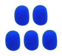 NUOBESTY 5pcs Foam Mic Cover Handheld Microphone Karaoke Stage Microphone Cover Thick Foam Windscreen for Mics Protective