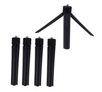 NUOBESTY 5pcs Foldable Mini Tripod Camera Tripod for Phone Camera Tabletop Stand for Smartphone Video Broadcast