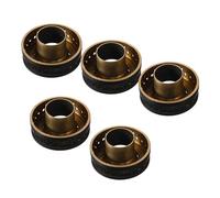 NUOBESTY 5pcs Gas Stove Small Fire Cover Distributor for Small Burner Core and Cap Fits Gas Stove Burner Covers