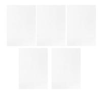 NUOBESTY 5pcs Heat Shrinkable Printable Shrink Art Film Crafts Making Materials for Boys and Girls Creative Drawing Shrinkable Paper Shrink Film
