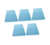 NUOBESTY 5pcs High Density Foam Board Sheets for DIY Diorama Bases and Indoor Decorative Displays, Precision Cutting Craft Foam Blocks for Educational Model Projects and Miniature Scenery