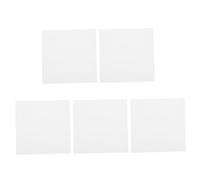 NUOBESTY 5pcs High Temp Ceramic Kiln Pads Heat Resistant Non Stick Insulating for Pottery Firing Fusing Craft Replacement Gaskets Durable Kiln for Stoneware and Wheel Pottery