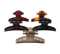 NUOBESTY 5pcs Large Hair Claw Clip Set for Women Girls Plastic Material with Strong Secure Hold Suitable for Fine and Thick Hair for Occasions and Travel