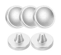 NUOBESTY 5pcs Metal Camera Shutter Button Soft Release Button for Cameras Fits Dslr Film Concave Surface Design for Easy Shutter Control