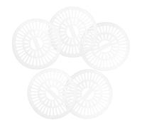 NUOBESTY 5pcs Plastic Washer Spinner Cap Cover, Universal Replacement Part for Washing Machines, Easy Install, Cleaning-friendly Laundry Accessory