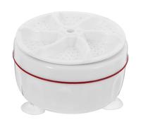 NUOBESTY 5pcs Portable Washing Machine Mini Washer Travel Washer for Underwear Socks Clothes Cleaner Small Space Use