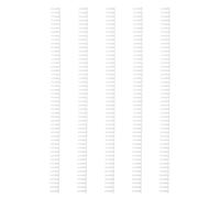 NUOBESTY 5pcs Scale Dollhouse Fence for DIY Micro Landscape Projects Intricate Details Easy Assembly Mini Garden Accessories