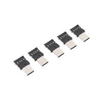 NUOBESTY 5pcs Ultra Mini USB Type C to USB Otg Adapter Compatible with Phones Tablets Mbps Data Transfer Suitable for Type C Otg Devices