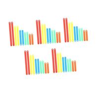 NUOBESTY 5sets Geometry Manipulatives Set for Engaging Math Teaching Tools for Classroom Learning and Angle Recognition Kindergarten and Elementary Education 10pcs*5
