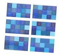 NUOBESTY 6 Sheets Monthly Planner Tabs Adhesive Planning Label Stickers for Bible Book Annotation Tabs for Planner Monthly Stickers