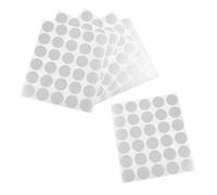NUOBESTY 6 Sheets Round Scratch Off Stickers Self Adhesive Scratch Off Cards for DIY Tickets Party Games Prizes Rewards Easy Peel and Stick Smooth Scratchoff Surface