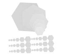 NUOBESTY 600 Sheets Quilting Paper Templates Versatile Sewing Paper Mold for DIY Crafts Shapes for Tailors and Embroidery Lovers