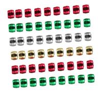 NUOBESTY 600pcs Christmas Plastic Beads DIY Necklace Pendant Bracelet Craft Beads for Holiday Decorations Durable Jewelry Making