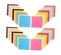 NUOBESTY 600PCS Origami Paper Vibrant Colors Square Craft Paper for DIY Arts Educational School Projects for Creativity and Fine Motor Skill Development