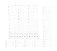 NUOBESTY 600pcs Transparent Double Sided Adhesive Dots Strong Glue Points Sticky Tack for Home Office Museum Posters Crafts Removable Clear Double Sided Tabs for Long Term Hold and Easy