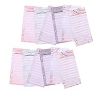 NUOBESTY 60pcs Budget Binder Inserts Thick Cardstock Expense Sheets for Cash Stuffing and Spending Tracker Budget Planner Envelopes for Household Student Travel Financial Management