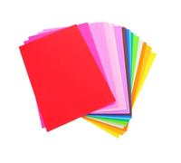NUOBESTY 60pcs Colored Cardstock Thick Paper for Crafts Drawing Scrapbooking Vibrant Colors Art Paper for School Home Classroom Decorative Craft Supplies
