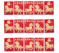 NUOBESTY 60PCS Horse Hong Bao: 2026 Chinese New Year Red Envelopes - for Money Embossed Foil Chinese Lunar Envelopes for Spring Festival Wedding Birthday