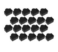 NUOBESTY 60pcs Rj45 Ethernet Port Dust Plug Caps for Computer Rj45 Socket and Ethernet Jack, Silicone Material with Dust Protection and Easy Installation, Suitable for Desktop and Router