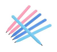 NUOBESTY 6pcs 4.8-inch Stylus Pen for Lcd Writing Tablet Touch Screen Compatibility, Blue Pink and Light Blue Colors, Suitable for Drawing and Note-taking on Tablets