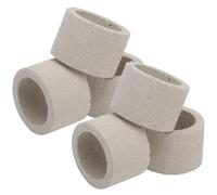 NUOBESTY 6pcs Aquarium Plant Weights Water Plant Fixed Ring Ceramic