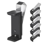 NUOBESTY 6Pcs Car Garage Door Remote Visor Clips Universal Adjustable Sun Visor Holder Bracket for Vehicle Remote Control Storage, Compatible with Most Garage Door Openers