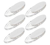 NUOBESTY 6pcs Clear Pull Cord Handles for Vertical Blinds Roller Shades Faux Wood Curtains Window Treatment Accessories for Easy Control Stylish Integration