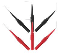 NUOBESTY 6pcs Multimeter Test Probes Copper Wire Piercing Electrical Testing Probes 0.7mm Needle Pins with Lasting Performance and Easy to Connect for Industrial and Automotive Use