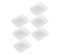 NUOBESTY 6pcs Plastic Button Protector Switch Covers with Easy Installation and Switch Protection for Schools and Homes Sturdy Push Button Lock out Cover