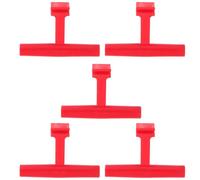 NUOBESTY 6pcs Plastic Parrot Stand with Rounded Edges Bird Perches for Cage Training Balance and Coordination Plaything for Pet Birds Creative Design for Comfortable Perching