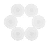 NUOBESTY 6pcs round Silicone Leakproof Bottle Lid Plug Spill Stopper Replacement Caps for Belly Bottles Practical Water Accessories for Home Use