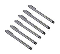 NUOBESTY 6pcs Soft Tip Chinese Calligraphy Fountain Pens for Traditional Brushwork and Ink Painting Enhanced Precision Ink Brushes Compatible with Various Papers for Artistic Writing and