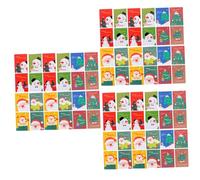 NUOBESTY 72 Pcs Christmas Pocket Book Note Pads School Office Notepad Student Notebook Writing Notebook Christmas Notepad School Pocket Paper Cute Child Toy